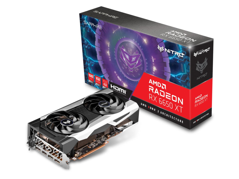 Sapphire Radeon RX 6650 XT NITRO GAMING OC 8GB GDDR6